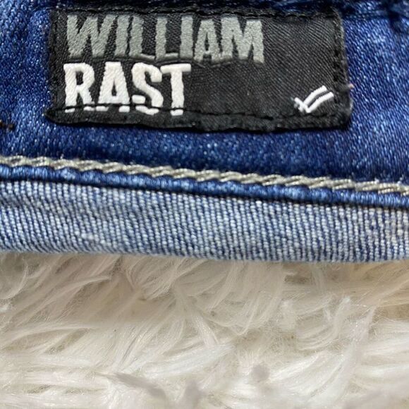 William Rast Jeans Shorts 2" Inseam Blue Denim Short Womens Size 27 - Picture 2 of 12